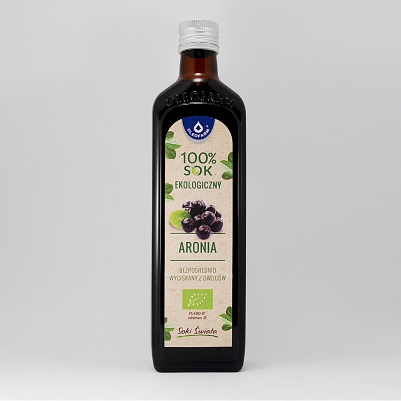 100 Sok Ekologiczny Aronia 490 Ml Apteka Moderna