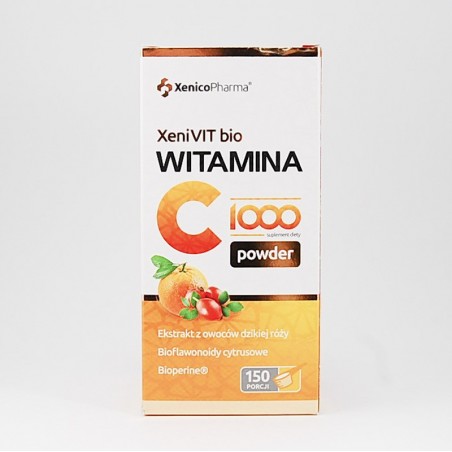 XeniVIT Bio Witamina C 1000 Proszek 161 5 G 150 Dawek Apteka Moderna