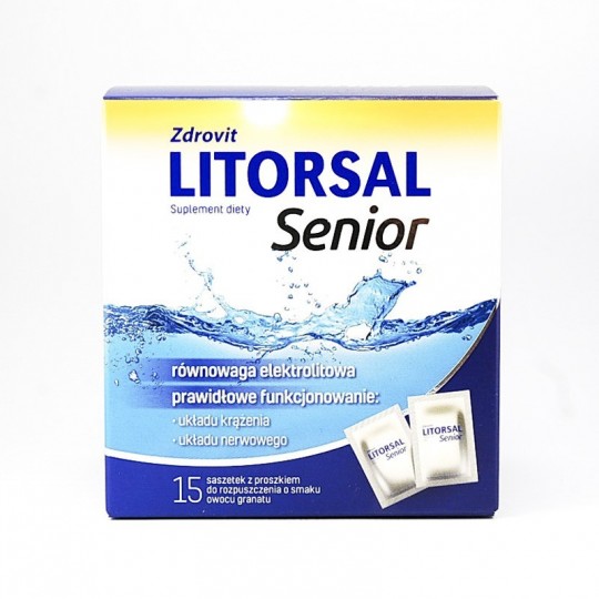 Zdrovit Litorsal Senior 15 Saszetek Apteka Moderna