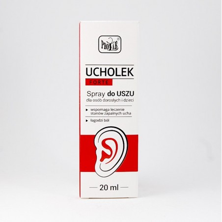 Ucholek Forte Spray Do Uszu 20 Ml Apteka Moderna