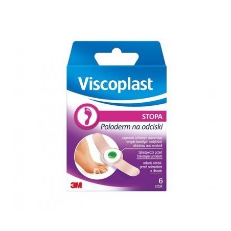 Plastry Viscoplast Na Odciski Z Kwasem Salicylowym 6 Sztuk Apteka