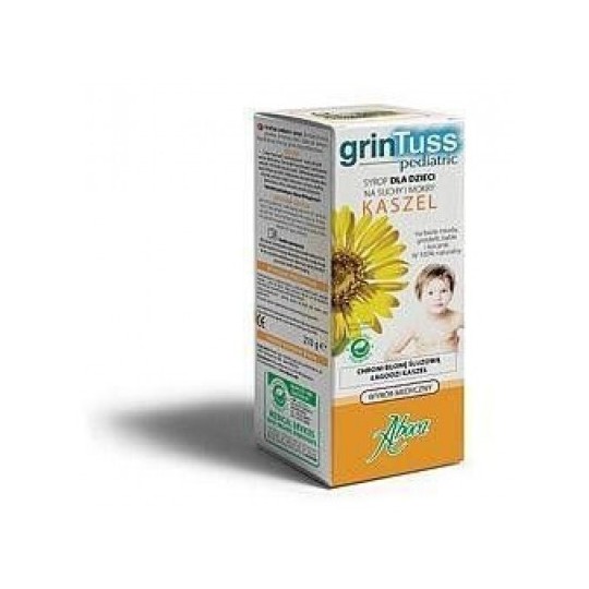 GrinTuss Pediatric Syrop Na Kaszel Suchy I Mokry 210 G Apteka Moderna