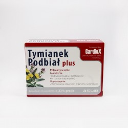 Tymianek i podbiał plus 24 pastylki do ssania