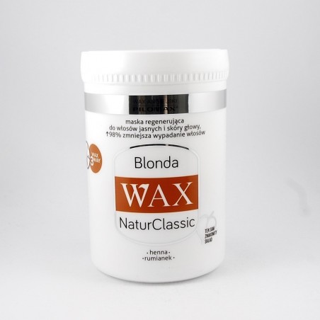  Wax ang Pilomax maska blonda do włosów jasnych, 480 ml 