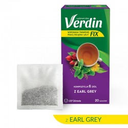 Verdin Fix z earl grey 20 saszetek