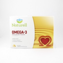Naturell Omega-3 500 mg, 120 kapsułek