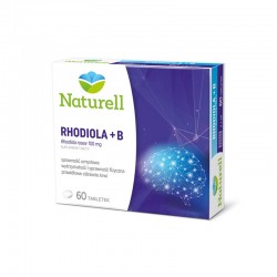 Naturell Rhodiola + B, 60 tabletek