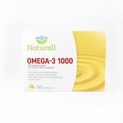 Naturell Omega-3 1000, 60 kapsułek
