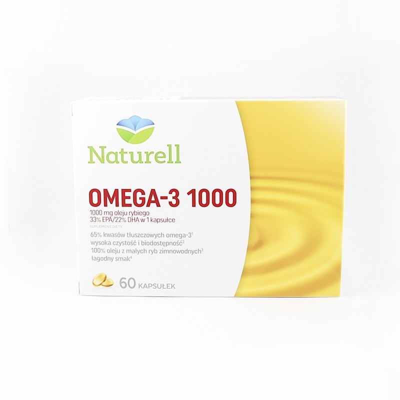 Naturell Omega 3 1000 60 Kapsułek Apteka Moderna