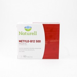 Naturell Metylo B-12 500, 60 tabletek