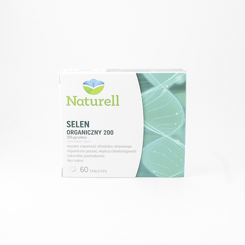 Naturell Selen organiczny 200, 60 tabletek 