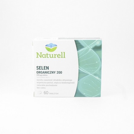 Naturell Selen organiczny 200, 60 tabletek