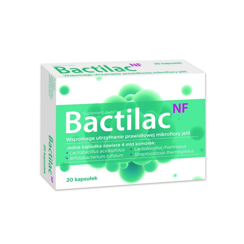 Bactilac NF 20 kapsułek 