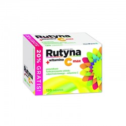 Rutyna + witamina C max 120 tabletek