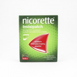 Nicorette Invisipatch system transdermalny 25 mg/16 h, 7 plastrów