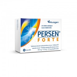 Persen Forte 87,5 mg + 17,5 mg + 17,5 mg, 20 kapsułek