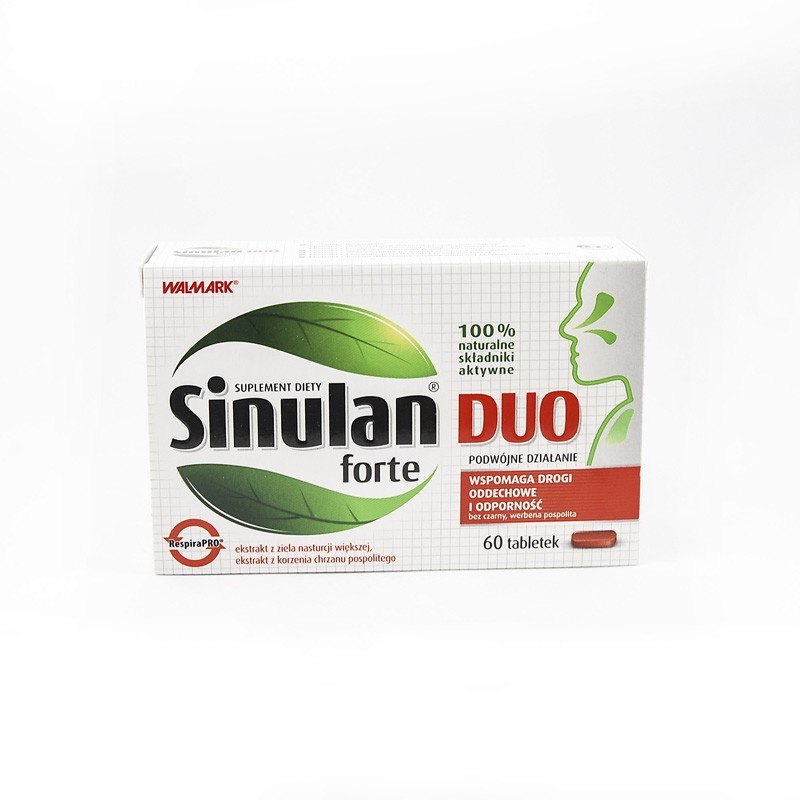Sinulan Duo forte 60 tabletek 