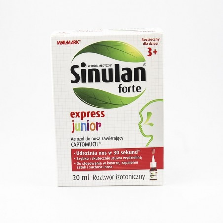  Sinulan Express forte junior aerozol do nosa 20 ml 