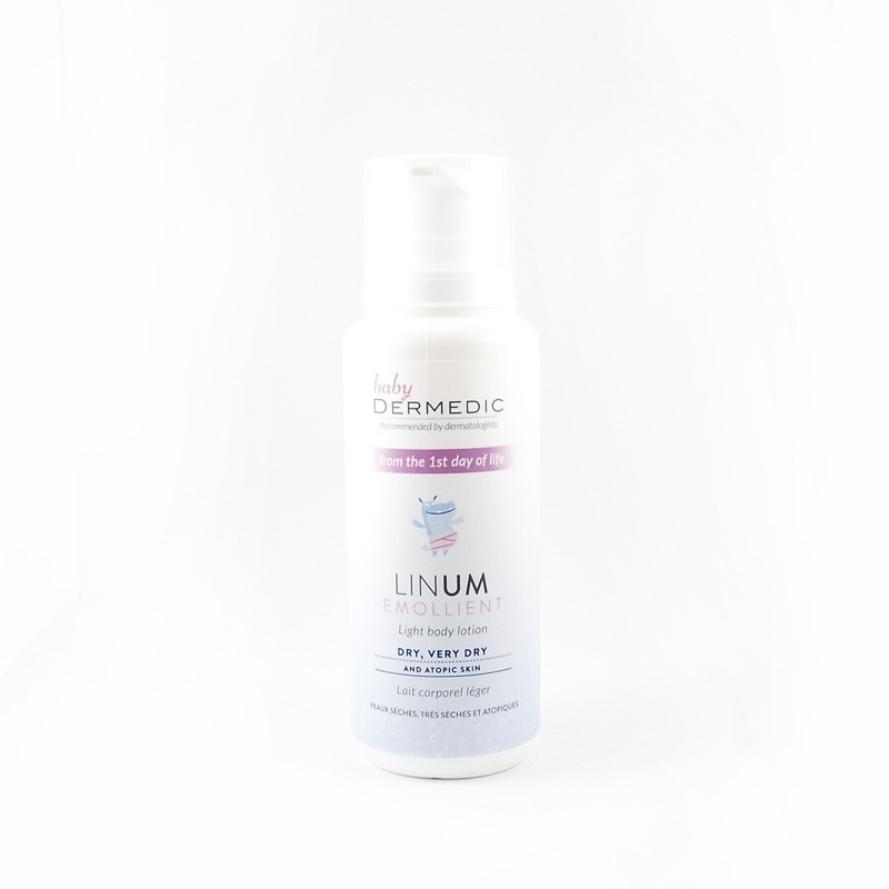 Dermedic Linum emolient baby lekki balsam do ciała 205 g 