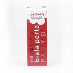 Biała Perła natural raspberry pasta do zębów 75 ml