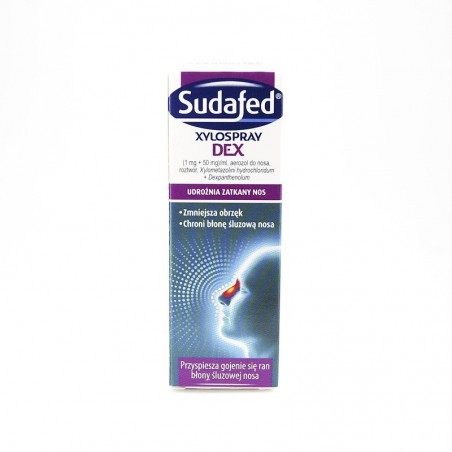 Sudafed Xylospray DEX 1 mg + 50 mg, 10 ml 