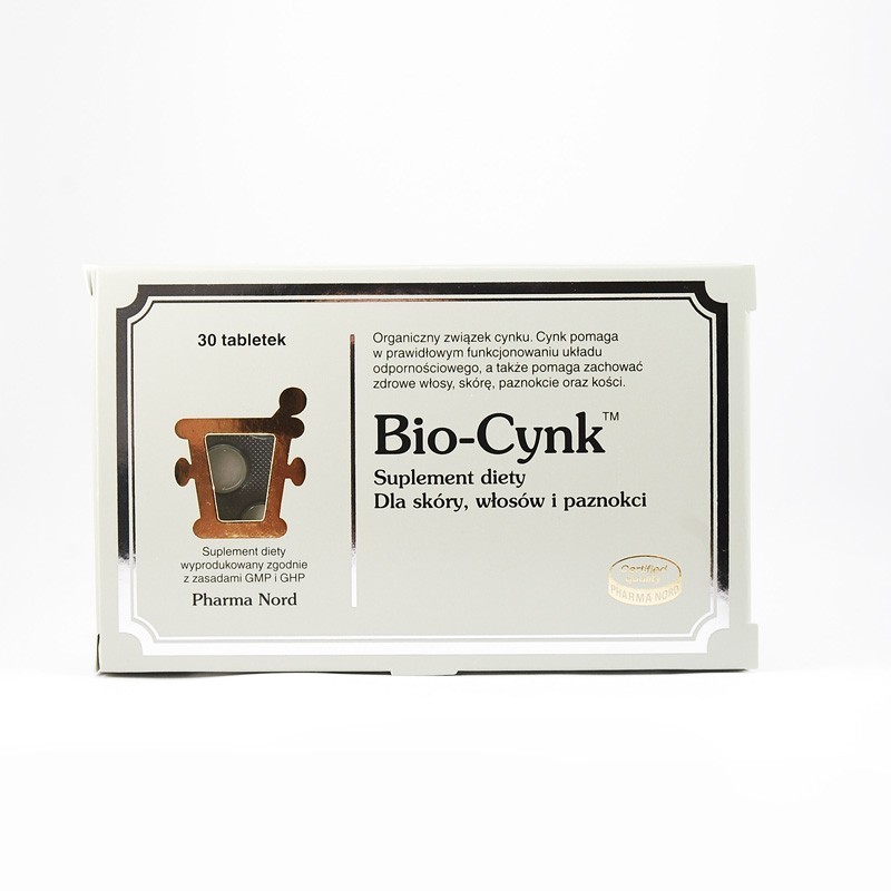 Bio-cynk 30 tabletek 