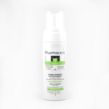  Pharmaceris T Puri-Sebostatic pianka do twarzy głęboko oczyszczająca 150 ml 