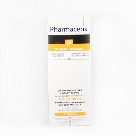 Pharmaceris P Puri - ichtilium żel do mycia ciała i skóry głowy 250 ml