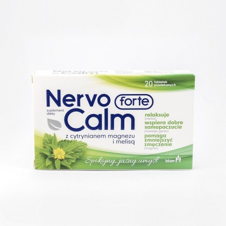  NervoCalm forte 20 tabletek 