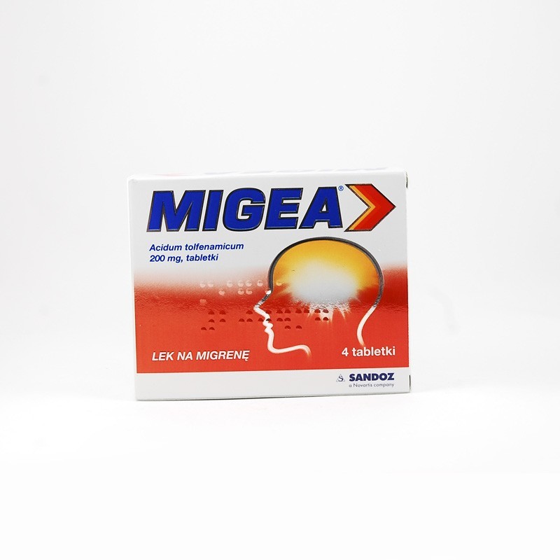 Migea 200 mg, 4 tabletki 