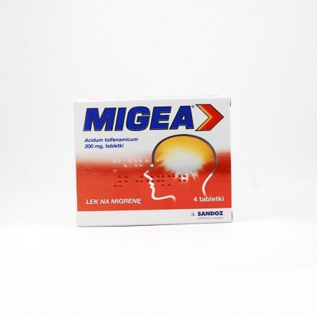 Migea 200 mg, 4 tabletki