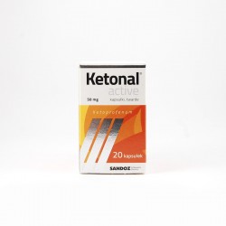 Ketonal Active 50 mg, 20 kapsułek