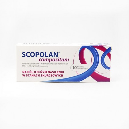 Scopolan Compositum 10 tabletek