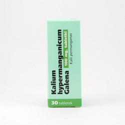 Kalium hypermanganicum 100 mg, 30 tabletek