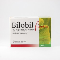 Bilobil Forte 80 mg, 90 kapsułek