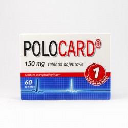 Polocard 150 mg, 60 tabletek dojelitowych