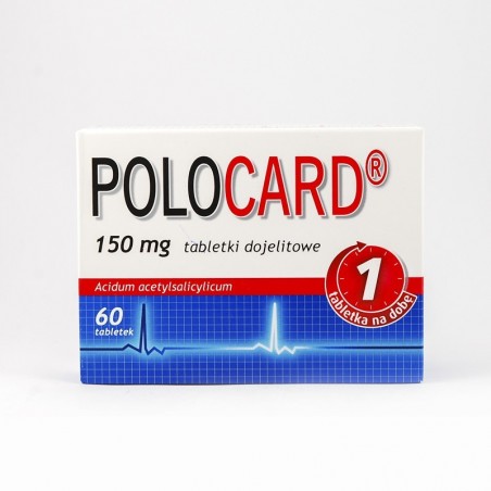  Polocard 150 mg, 60 tabletek dojelitowych 