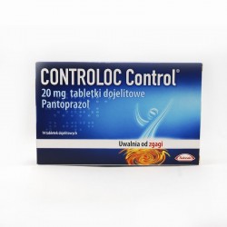 Controloc Control 20 mg, 14 tabletek