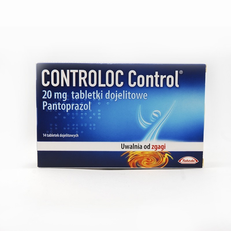 Controloc Control 20 mg, 14 tabletek 