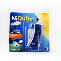 Niquitin Mini 4 mg, 20 tabletek do ssania