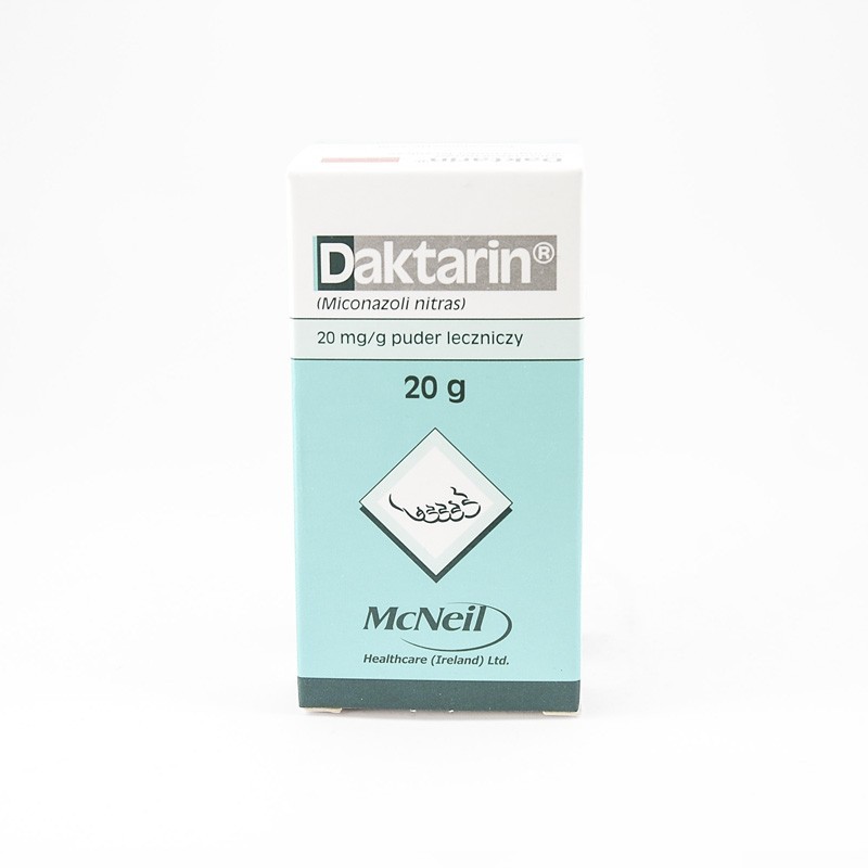 Daktarin puder lecznicy 20 mg/g, 20 g 