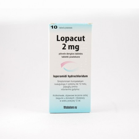  Lopacut 2 mg, 10 tabletek 