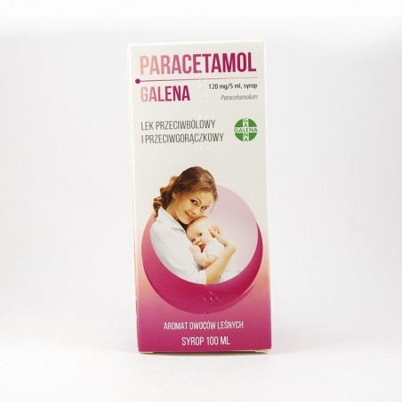 Paracetamol Galena syrop 120 mg/5 ml, 100 ml