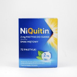 Niquitin 2 mg, 72 pastylki do ssania