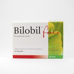 Bilobil Forte 80 mg, 60 kapsułek