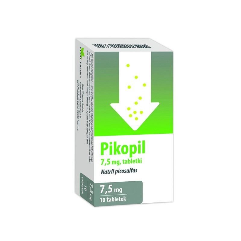 Pikopil 7,5 mg, 10 tabletek 