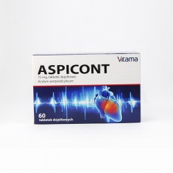 Aspicont 75 mg, 60 tabletek dojelitowych