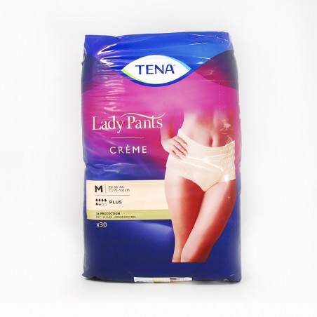  Majtki chłonne Tena Lady Pants Plus creme M 30 sztuk 