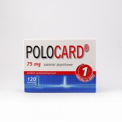 Polocard 75 mg, 120 tabletek dojelitowych
