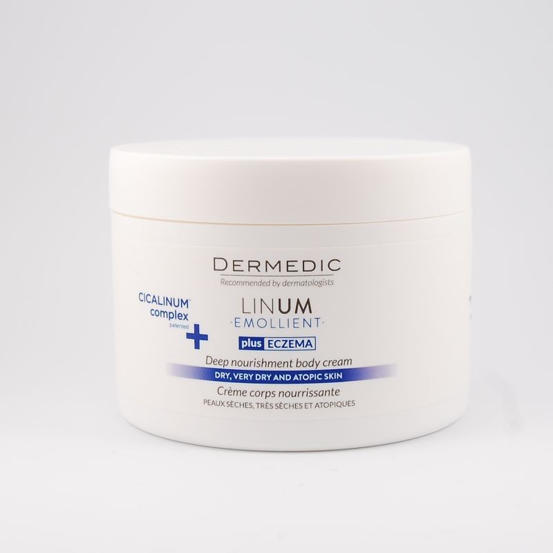 Dermedic Linum Emolient preparat do ciała intensywnie natłuszczający, 225 g 